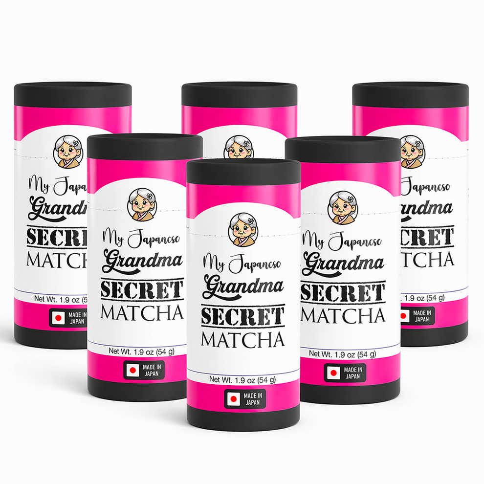 6 Tins Secret Matcha