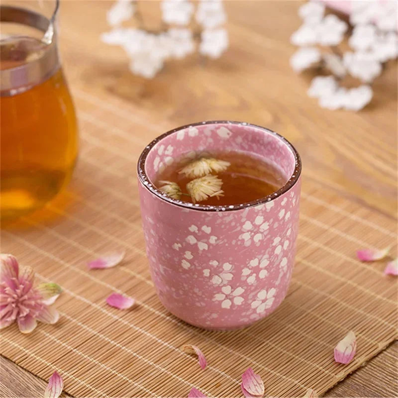 Pack of 2 Handmade Porcelain Tea Cup