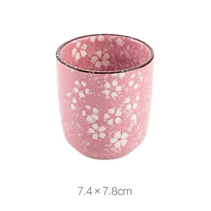 Pack of 2 Handmade Porcelain Tea Cup