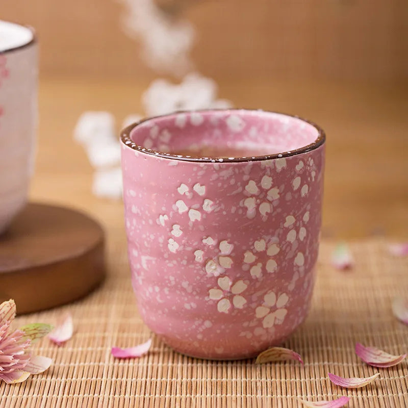 Pack of 2 Handmade Porcelain Tea Cup