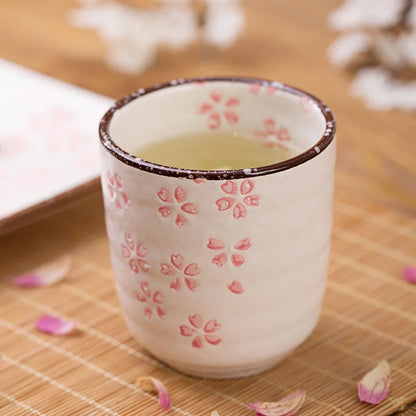 Pack of 2 Handmade Porcelain Tea Cup