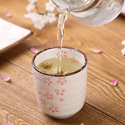 Pack of 2 Handmade Porcelain Tea Cup