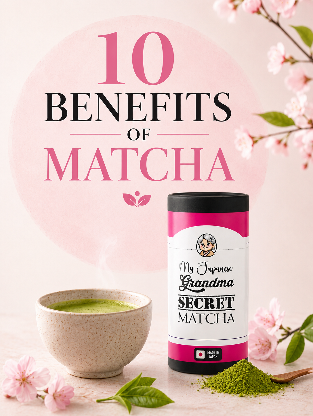 10 Benefits of Matcha e-book